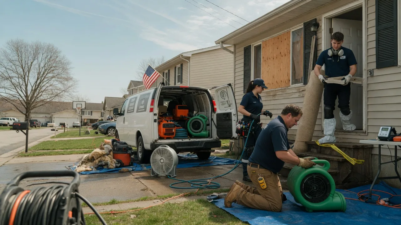 Water Damage Restoration in Kaukauna, WI near me